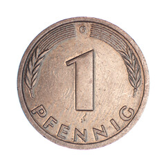 Germany 1 pfennig 1990