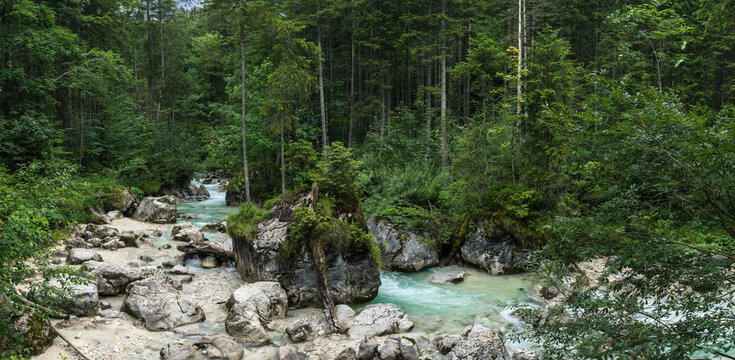 Zauberwald an der Ramsauer Ache