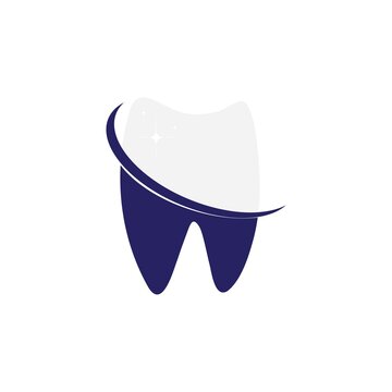Dental icon template logo vector