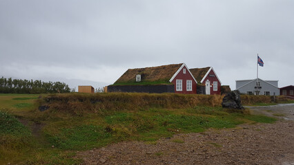 A small village in Iceland