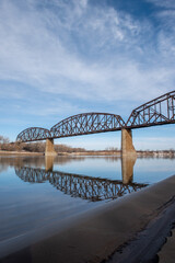 Obraz premium bridge over the river thames