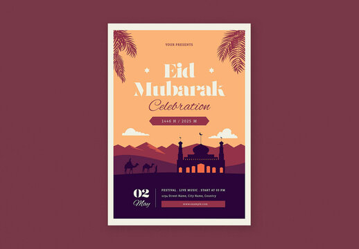 Eid Mubarak Flyer