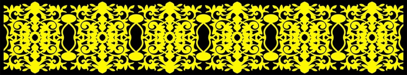 Floral pattern. carving wood pattern