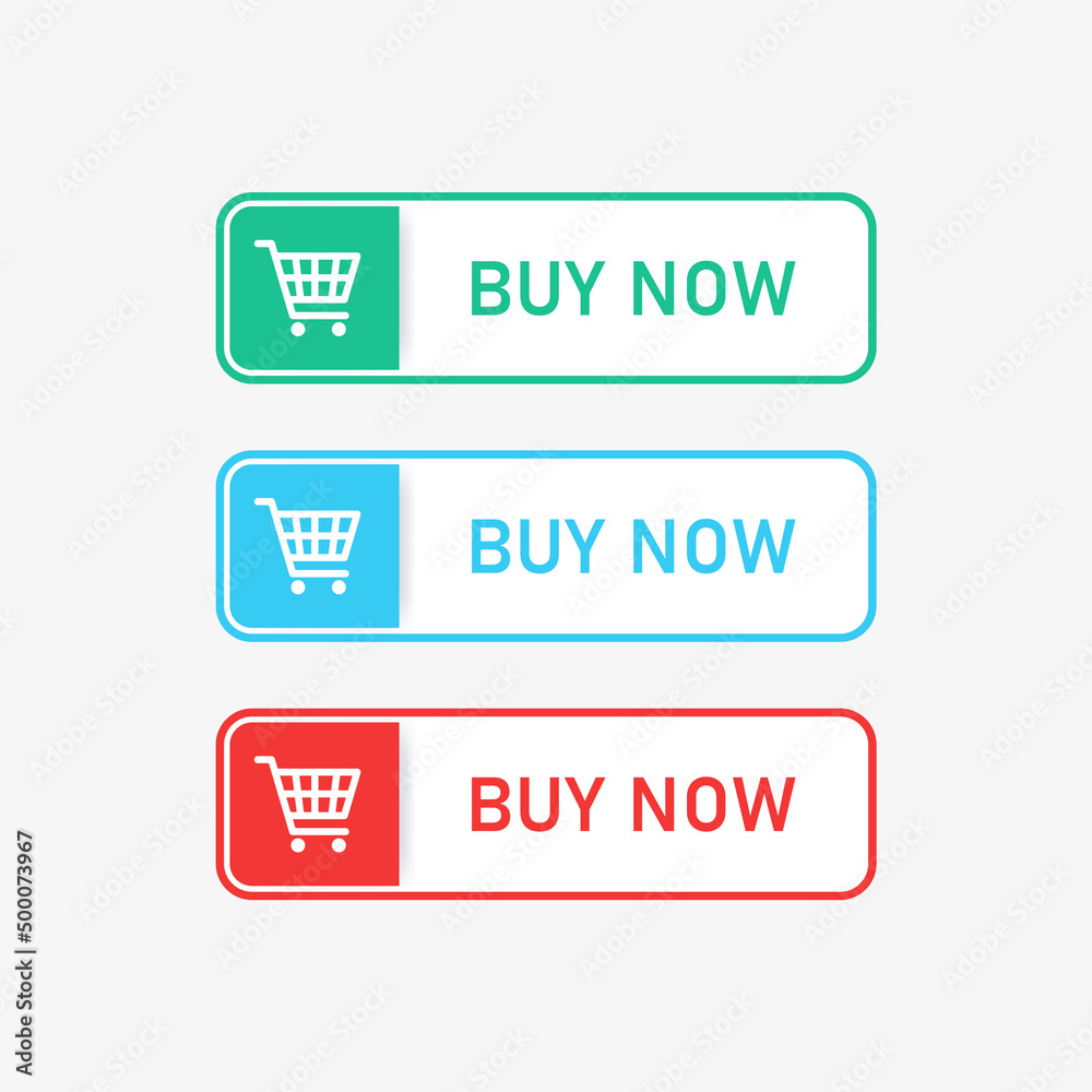 Poster buy now button sticker with shopping cart icon or add to shop cart label banner web icons online sho