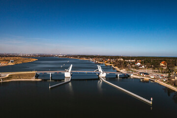 Most 100-lecia odzyskania niepodległości Polski - obrazy, fototapety, plakaty