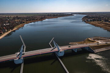 Most 100-lecia odzyskania niepodległości Polski - obrazy, fototapety, plakaty