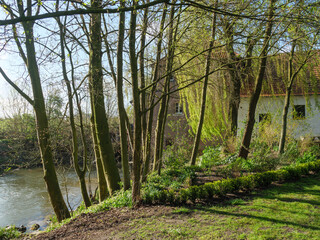 Die Kleinstadt Metelen im westlichen Münsterland