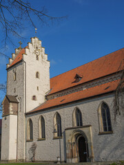 Fototapeta na wymiar Die Kleinstadt Metelen im westlichen Münsterland