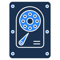 Hard disk Vector icon which is suitable for commercial work

