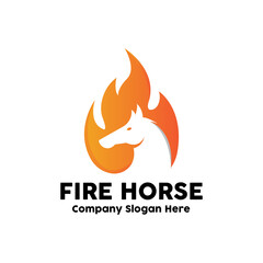 horse logo vector, world sporting event, speed racing, animal design illustration