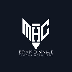 MHC letter logo design on black background.MHC creative monogram initials letter logo concept.
MHC Unique modern flat abstract vector letter logo design.
 