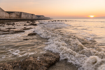 Les falaises picardes a Ault