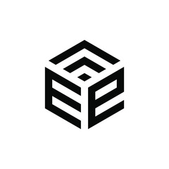 ee cube logo template design for business of financial consulting