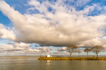 Grande marée depuis les quais de Saint-Valery