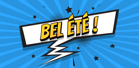 bulle bd bel été © franz massard