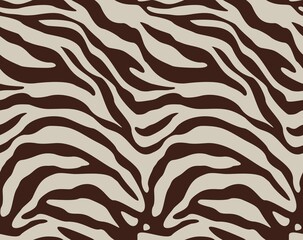 zebra pattern vector seamless print background. © Sanvel