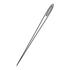 Sewing Needle icon vector symbol