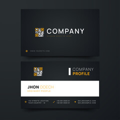 editable corporate business card template