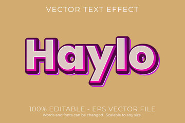 text effect