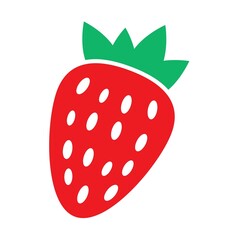 Strawberries on a light background . Illustration . strawberry isolated on white background . 