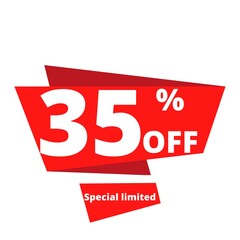 35%OFF SPECIAL LIMITED red figurine with white background