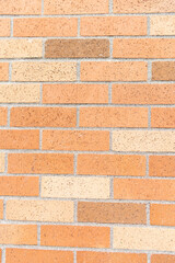 brick wall brown background with nobody. brickwall backdrop