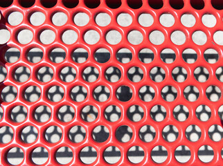 hexagon or honeycomb mesh background. abstract backdrop