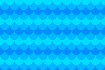 Colorful geometric seamless repeating vector curve wave texture background vector graphic illustration