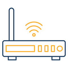 wireless Router Vector icon which is suitable for commercial work

