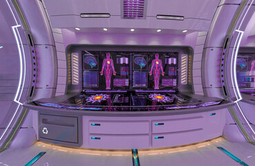 life pod hangar control panel © DM7