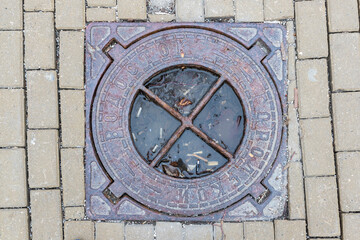 OLd cover in the city