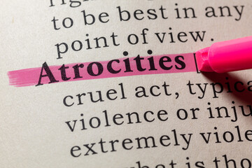 definition of atrocities