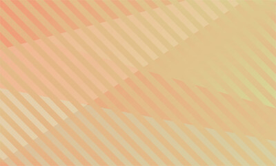 Geometric, gradient diagonal striped background in pastel greens and orange ; good for business presentations, corporate media wallpaper and meeting backgrounds.