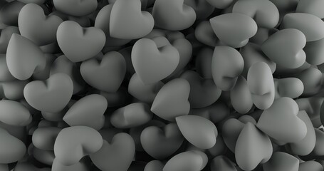 grey hearts