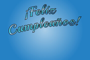 Happy birthday banner, flayer and sign