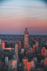 Fototapeta premium New York City Sunset
