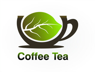  Coffee Tea Logo Template Design Vector, Emblem, Design Concept, Creative Symbol, Icon. tea cup icon
