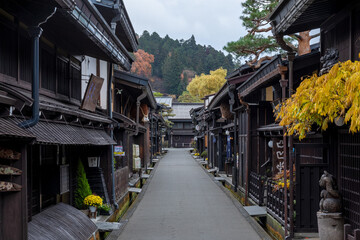 飛騨高山 秋の古い町並
