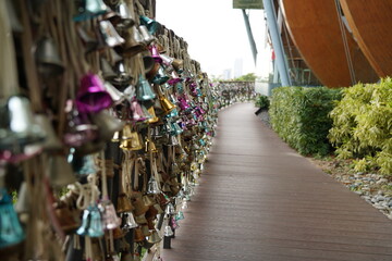 bell bridge in the city