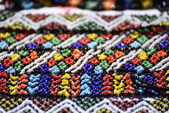 Maramures necklace, colorful hand bracelet from Maramures, Romania