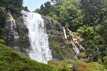 Wachirathan Falls are waterfalls in the Chom Thong district in the province of Chiang Mai, Thailand.