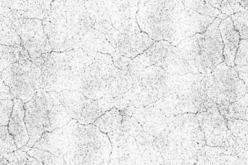 Heavy grunge textured old concrete wall surface with random crack lines