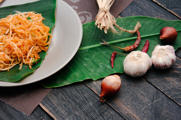 The most popular Thai food What we call 