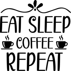 Coffee SVG and T-shirt Design