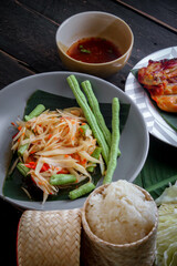 Thai food dish both in Thailand and Asia, 
