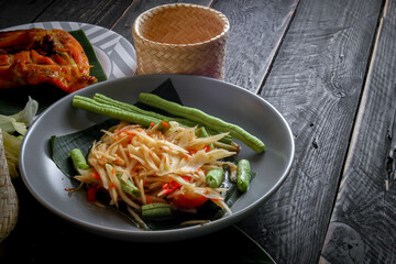 Thai food dish both in Thailand and Asia, 