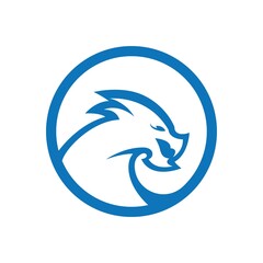 Dragon logo images illustration