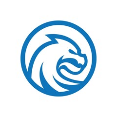 Dragon logo images illustration