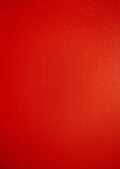 Textured canvas painted bright red for decorative background, textured canvas painted bright red background.