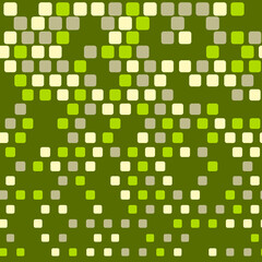 Abstract geometric pattern with green quares. You can use for presentation or cover design.